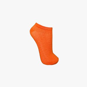 Meia Soquete Básica Laranja