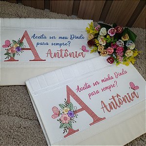 Kit  2 toalhinhas de mão (personalizado)