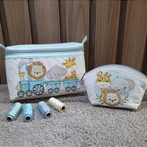 Kit nécessaire Ana +nécessaire bebê (personalizado)