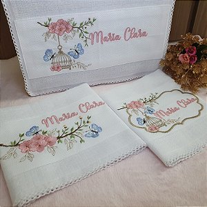 Kit 3 toalhinhas (personalizado)