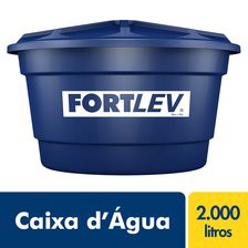 Caixa D'Água Fortlev 2000 Litros com Tampa Azul – Solução Ideal
