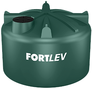 Tanque Fortlev 15.000 Litros com Tampa de Rosca Verde – Armazenamento de Água Seguro