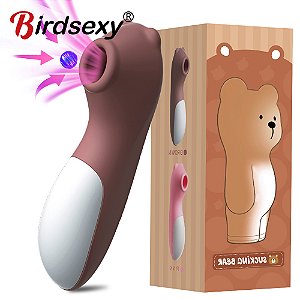"SuckingBear" - Sugador clitóris poderoso sucção vibrador feminino - BirdSexy