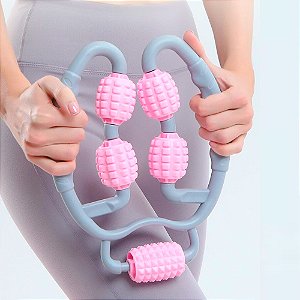 Massageador Corporal Para Pernas Coxas Braços Pescoço Relaxamento Muscular para Fisioterapia