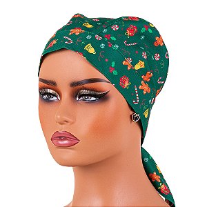 Bandana Temática Natalina para Profissionais da Gastronomia  - Dr Chef