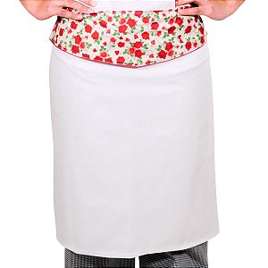 Avental Chef Cozinha Tipo Saia Estampa Floral - Dr Chef