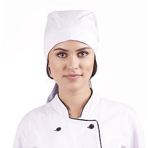 Bandana Para Chef de Cozinha Cores Clássicas - Dr Chef