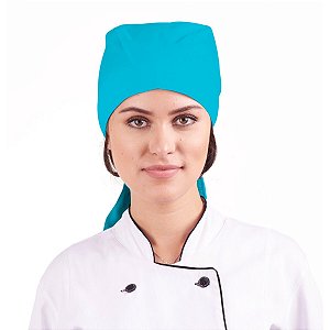 Bandana Para Chef de Cozinha Cores Naturais - Dr Chef