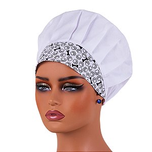 Chapéu Para Veterinários Tipo Gorro Patinhas - Dr Chef