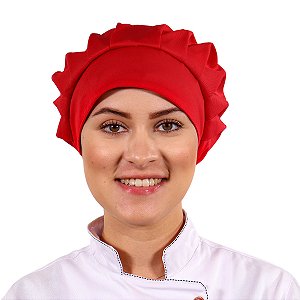 Chapéu Chef de Cozinha Tipo Gorro Cores Intensas - Dr Chef