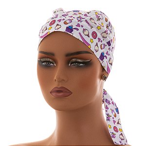 Bandana Para Médico Pediatra Professor Unicórnio - Dr Chef