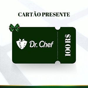 Cartão Presente Dr Chef R$100