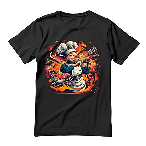 Camiseta Chef de Cozinha Ratatouille - Dr Chef