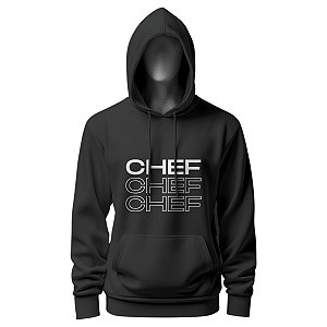 Moletom Chef De Cozinha Unissex Estampa Chef Chef - Dr Chef