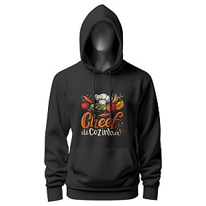 Moletom Chef De Cozinha Unissex Estampa Cheef Saudável - Dr Chef
