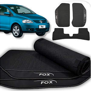 Tapete Fox 2003 a 2013 - 3 peças - Linha Premium