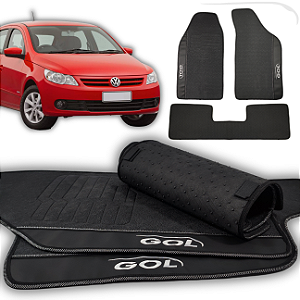 Tapete Gol 2008 a 2012 - 3 peças - Linha Premium