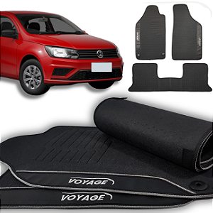 Tapete Voyage 2009 a 2015 - 3 peças - Linha Premium