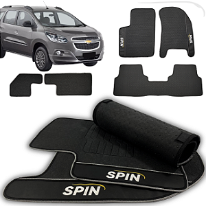 Tapete Spin 2012 a 2017 - 5 peças - Linha Premium