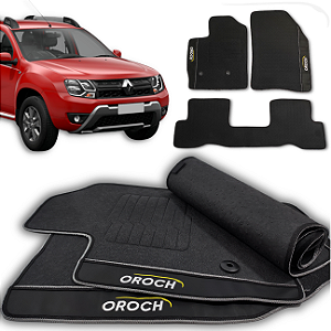 Tapete Oroch 2015 a 2019 - 3 peças - Linha Premium