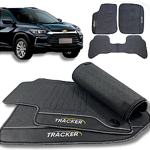 Tapete Tracker 2007 a 2013 - 3 peças - Linha Premium