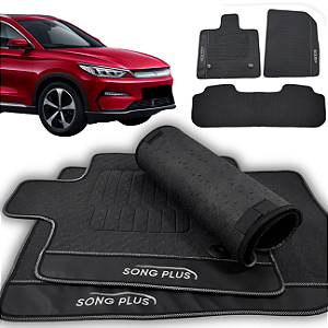 Tapete Byd Song Plus 2023 a 2025 - 3 peças - Linha Premium