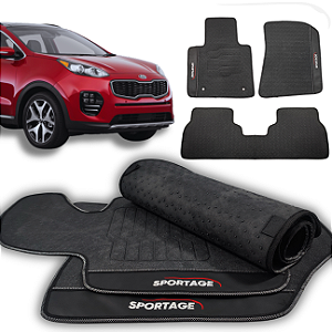 Tapete Sportage 2016 a 2024 - 3 peças - Linha Premium