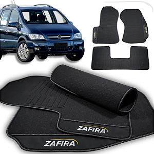 Tapete Zafira 2001 a 2012 - 3 peças - Linha Premium