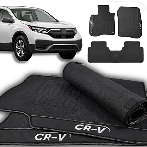 Tapete CRV 2019 a 2021- 3 peças - Linha Premium