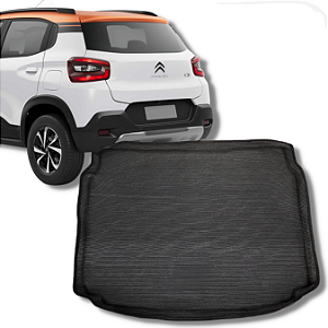 Tapete Bandeja para Porta Malas Citroen C3 2023 a 2025 - 1 Peça - Linha Bandeja Porta Malas