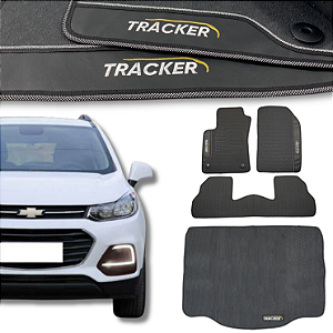 Kit de Tapetes para Tracker 2014 a 2019 - Internos + Porta Malas