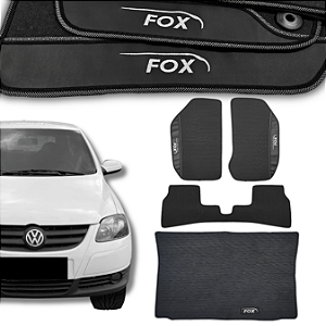 Kit de Tapetes para Fox 2003 a 2013 - Internos + Porta Malas