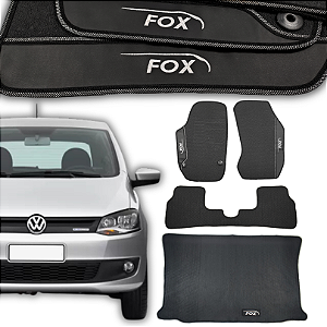 Kit de Tapetes para Fox 2014 a 2016 - Internos + Porta Malas