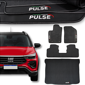 Kit de Tapetes para Pulse 2022 a 2025 - Internos + Porta Malas