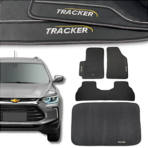 Kit de Tapetes para Tracker 2020 a 2025 - Internos + Porta Malas
