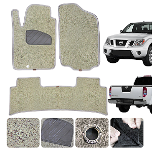 Tapete Automotivo Para Nissan Frontier 2013 a 2021 Original Lanzi