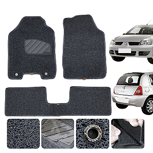 Tapete Automotivo Capacho Para Renault Clio 2012 a 2016 Original Lanzi