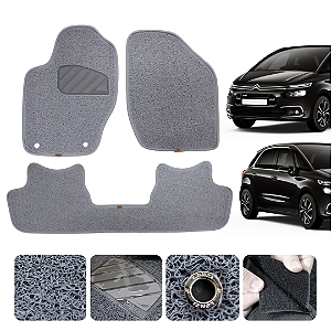Tapete Para CITROËN C4 2004 A 2018 Original Lanzi Cinza
