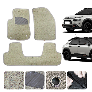 Tapete Para CITROËN C4 2004 A 2018 Original Lanzi Bege