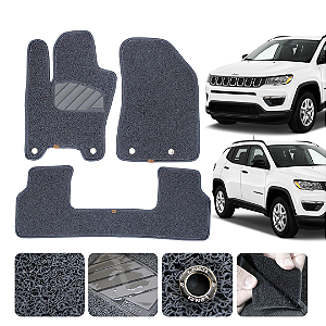 Tapete automotivo para Jeep Compass 2016 a 2025 Original Lanzi Grafiti
