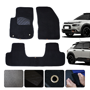 Tapete Automotivo Para Citroen Cactus 2019 A 2024 Original Lanzi