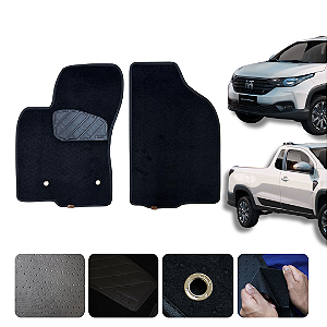 Tapete Automotivo Strada Cabine Simples 2020 a 2025 Original Lanzi