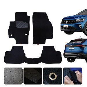 Tapete Automotivo Para Volkswagen Nivus 2025 2026 Original Lanzi