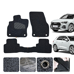 Tapete Automotivo Para Audi A4 2019 a 2025 Original Lanzi Grafite