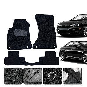 Tapete Automotivo Para Audi A4 2009 A 2016 Original Lanzi Preto
