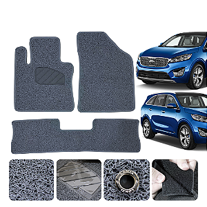 Tapete Automotivo Para Sorento 2010 a 2012 Original Lanzi Cinza