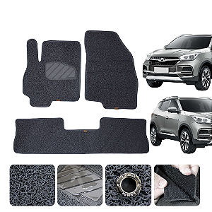 Tapete automotivo Para Caoa tiggo 5 capacho Grafite