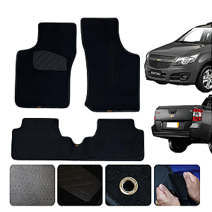 Tapete Automotivo para Montana 2010 a 2016 Original Lanzi