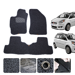 Tapete automotivo Para Fiat IDEA 2006 a 2011 capacho Grafite