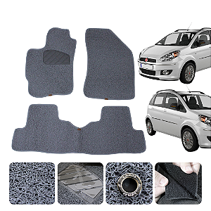 Tapete automotivo Para Fiat IDEA 2006 a 2011 capacho Cinza